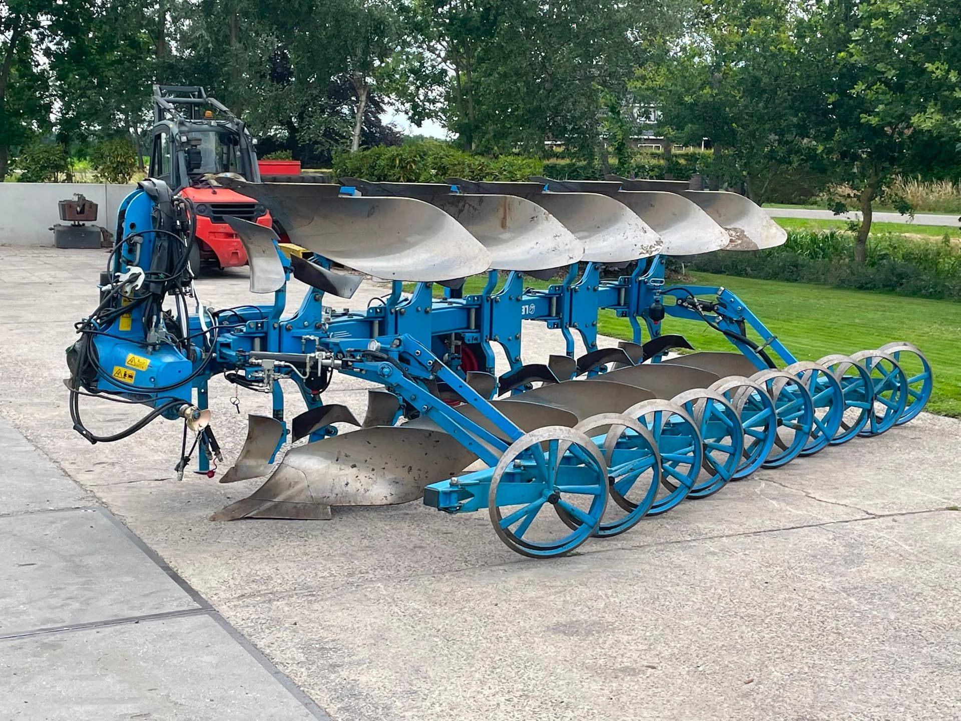 Lemken Juwel 8 V 5 N 100 Flexpack Wentelploeg Ploeg Vorenpacker Plfugh Plough